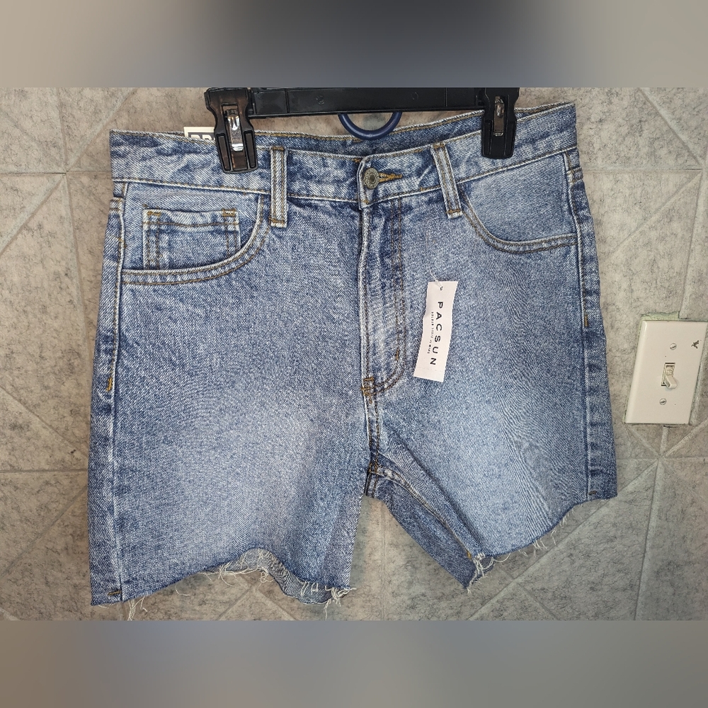 Brand New Pacsun Slim High Waisted Shorts 5 Pocket